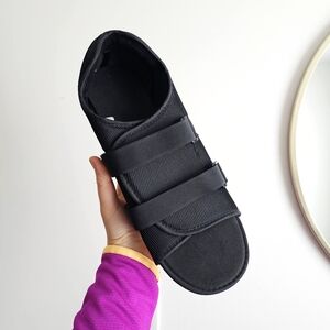 ProCare Men’s Post-Op Surgical Shoe Black M/L Medical Orthopedic Walking